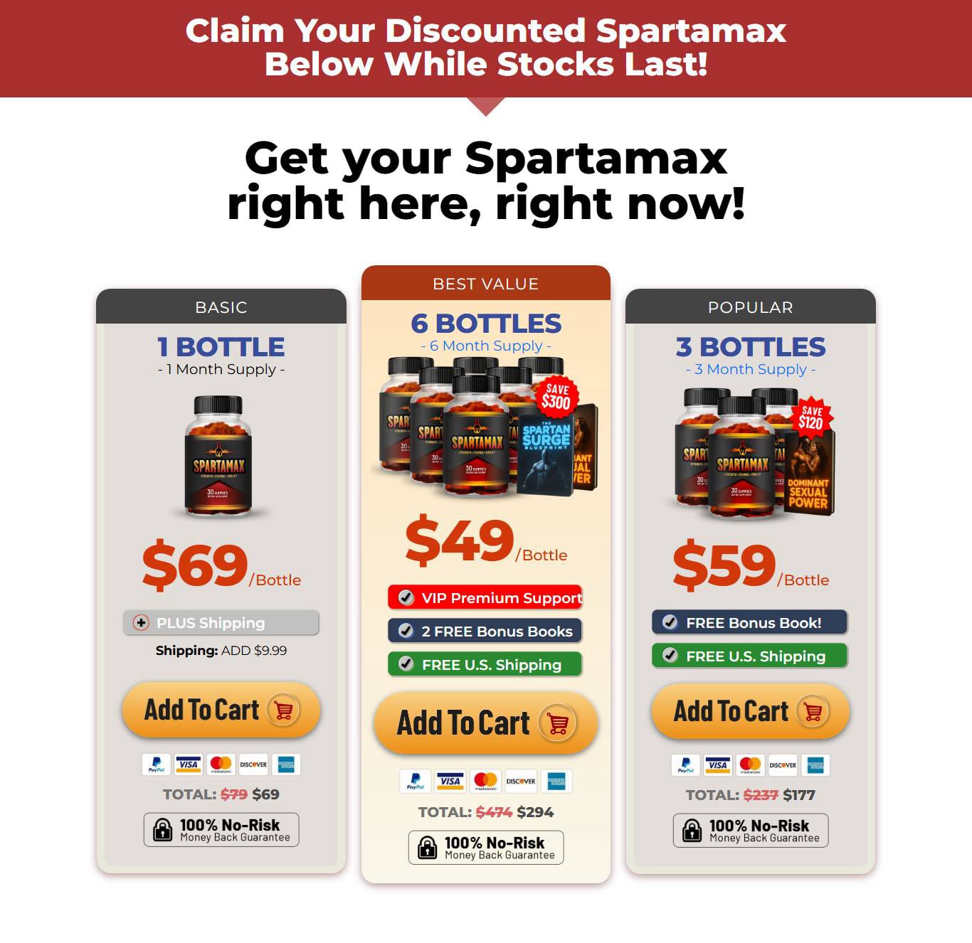 SpartaMax  Offer